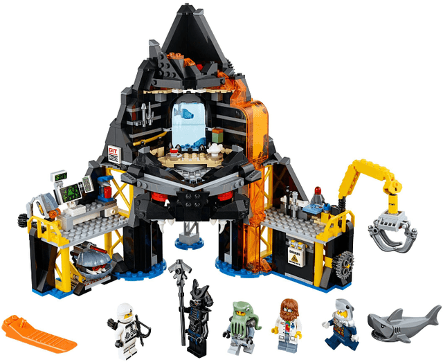 LEGO Garmadon's Volcano Lair (70631-1) set, 2018