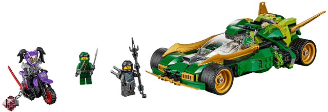 LEGO Ninja Nightcrawler (70641-1) set, 2018