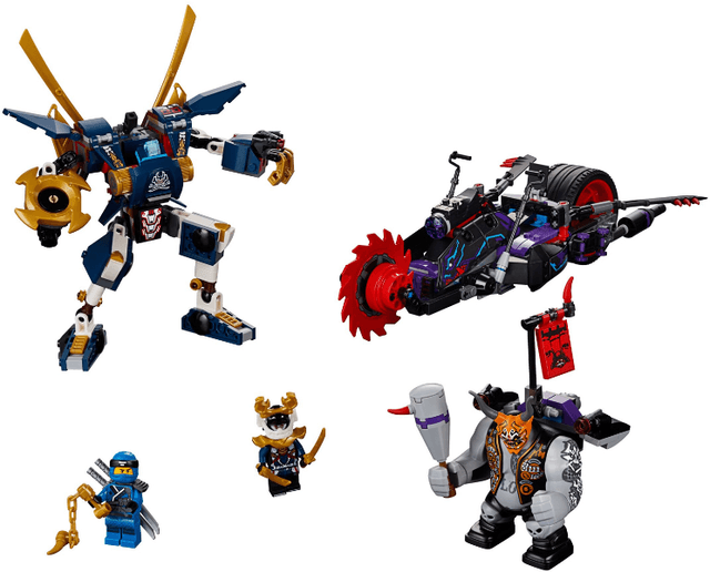 LEGO Killow vs. Samurai X (70642-1) set, 2018