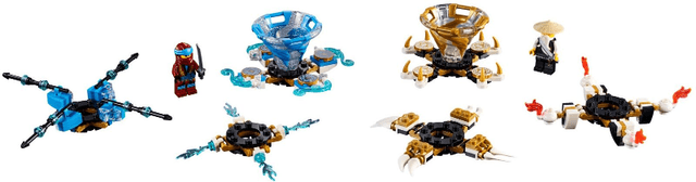 LEGO Spinjitzu Nya & Wu (70663-1) set, 2019