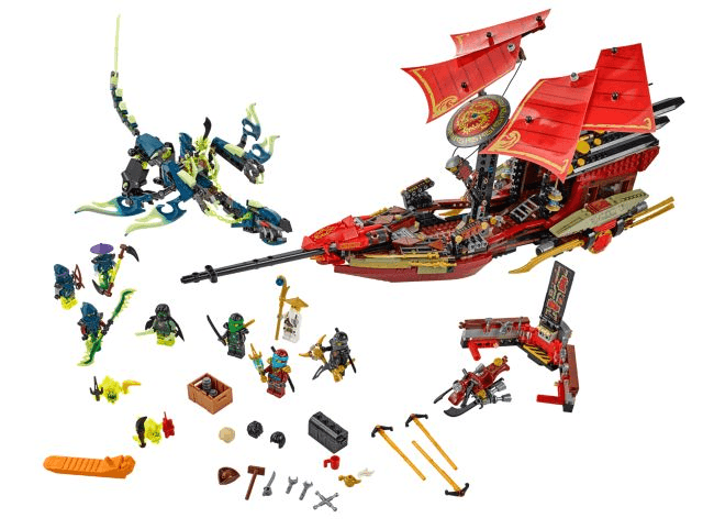 LEGO Final Flight of Destiny's Bounty (70738-1) set, 2015
