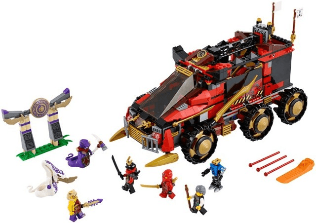 LEGO Ninja DB X (70750-1) set, 2015