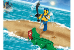 Scurvy Dog and Crocodile