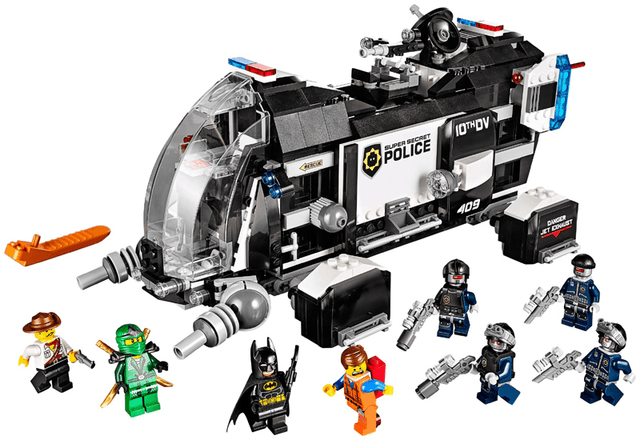 LEGO Super Secret Police Dropship (70815-1) set, 2014