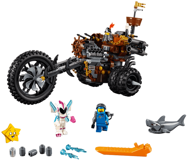 LEGO MetalBeard's Heavy Metal Motor Trike! (70834-1) set, 2019