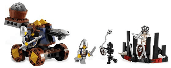 LEGO Knights' Catapult Defense (7091-1) set, 2007