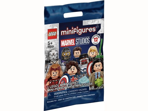 LEGO Minifigure, Marvel Studios, Series 1 (Complete Random Set of 1 Minifigure) (71031-1) set, 2021