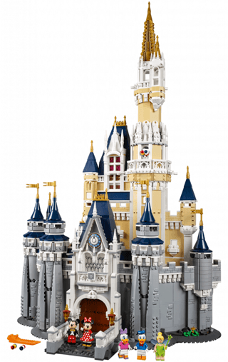 LEGO Disney Castle (71040-1) set, 2016