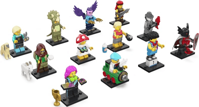 LEGO Minifigure, Series 25 (Complete Series of 12 Complete Minifigure Sets) (71045-2) set, 2024