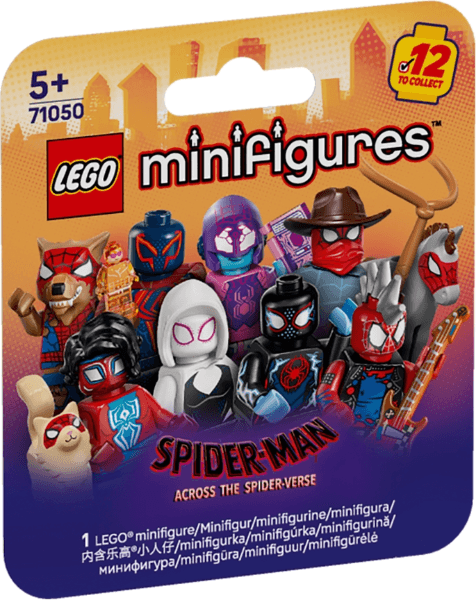 LEGO Minifigure, Spider-Man Across the Spider-Verse (Complete Random Set of 1 Minifigure) (71050-1) set, 2025