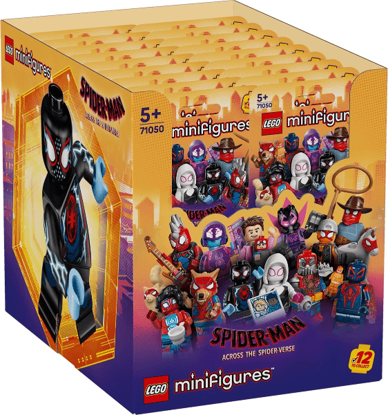 LEGO Minifigure, Spider-Man Across the Spider-Verse (Box of 36) (71050-3) set, 2025