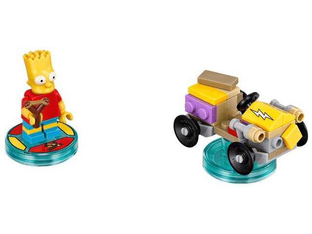 LEGO Fun Pack - The Simpsons (Bart and Gravity Sprinter) (71211-1) set, 2015