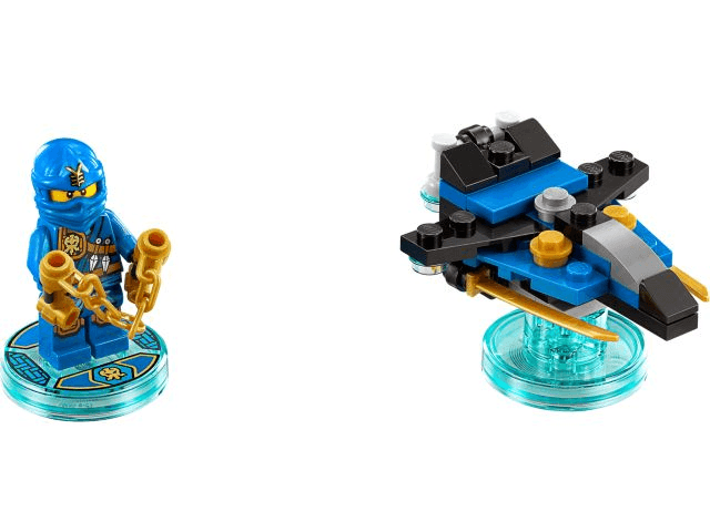 LEGO Fun Pack - Ninjago (Jay and Storm Fighter) (71215-1) set, 2015