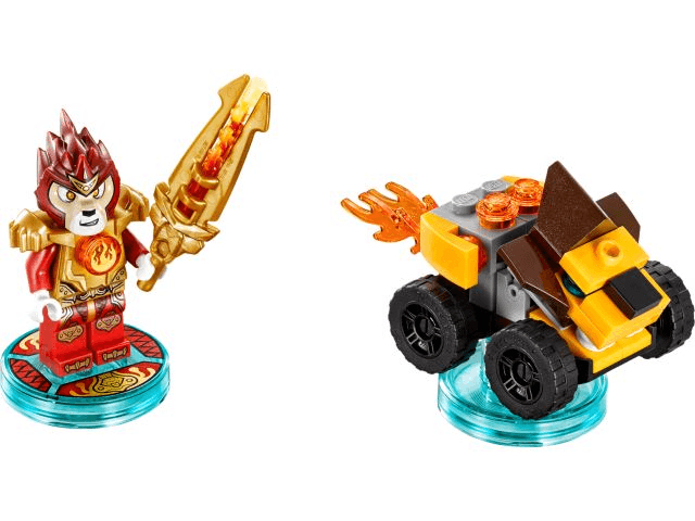 LEGO Fun Pack - Legends of Chima (Laval and Mighty Lion Rider) (71222-1) set, 2015