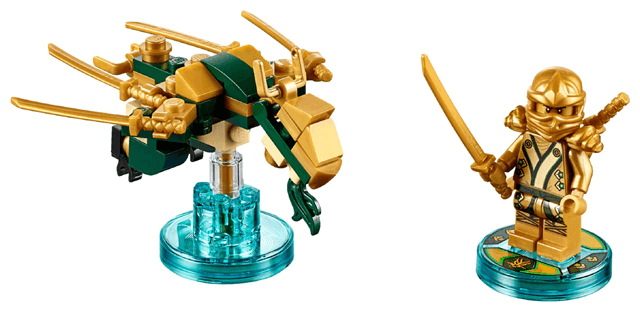 LEGO Fun Pack - Ninjago (Lloyd and Lloyd's Golden Dragon) (71239-1) set, 2016