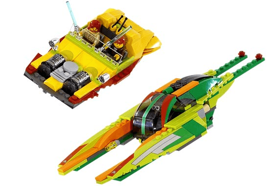 LEGO Bounty Hunter Pursuit (7133-1) set, 2002
