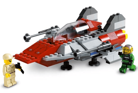 LEGO A-wing Fighter (7134-1) set, 2000