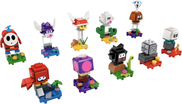 LEGO Character, Super Mario, Series 2 (Complete Series of 10 Complete Character Sets) (71386-2) set, 2021