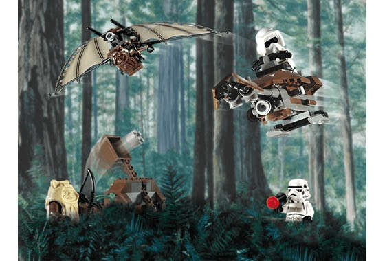 LEGO Ewok Attack (7139-1) set, 2002