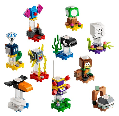 Character, Super Mario, Series 3 (Complete Series of 10 Complete Character Sets)