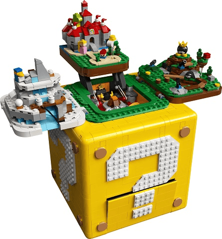 LEGO Super Mario 64 Question Mark Block (71395-1) set, 2021