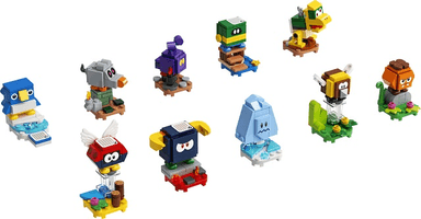 Character, Super Mario, Series 4 (Complete Series of 10 Complete Character Sets)