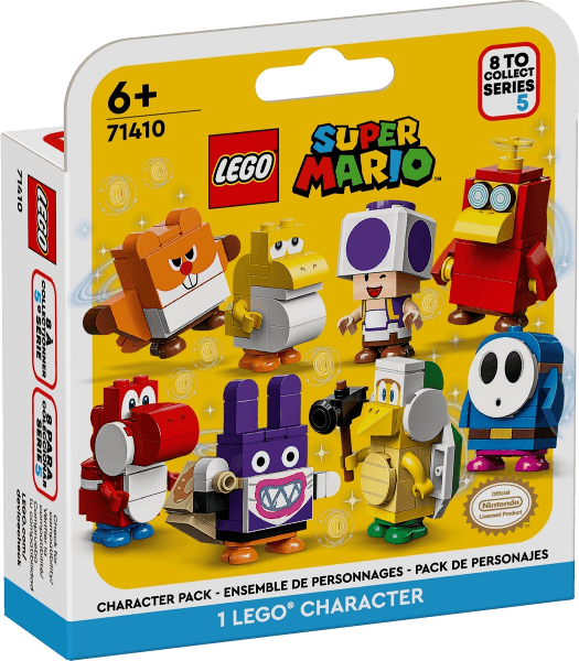 LEGO Character, Super Mario, Series 5 (Complete Random Set of 1 Character) (71410-1) set, 2022