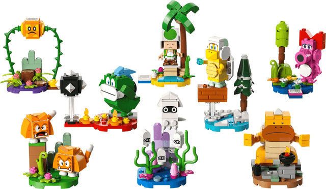 LEGO Character, Super Mario, Series 6 (Complete Series of 8 Complete Character Sets) (71413-2) set, 2023