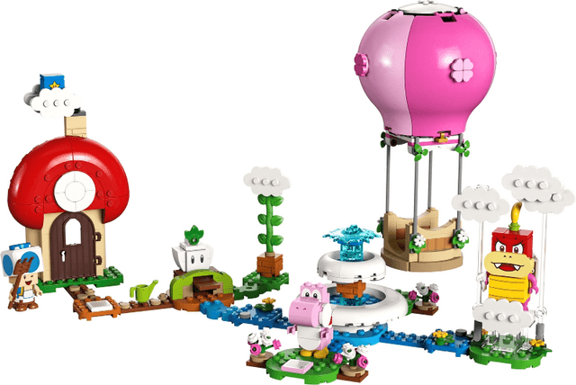 LEGO Peach's Garden Balloon Ride - Expansion Set (71419-1) set, 2023