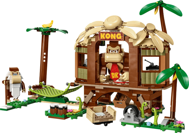 LEGO Donkey Kong's Tree House (71424-1) set, 2023