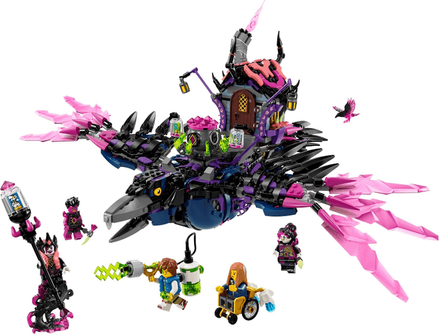 LEGO The Never Witch's Midnight Raven (71478-1) set, 2024