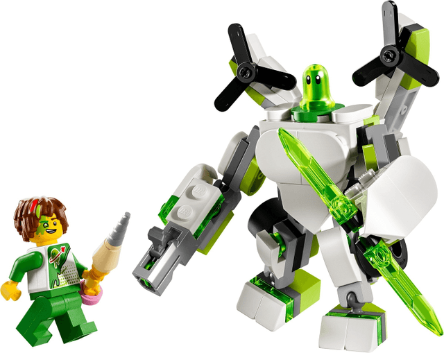 LEGO Z-Blob's Robot and Vehicle Adventures (71487-1) set, 2025