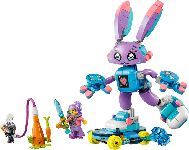 LEGO Izzie and Bunchurro the Gaming Bunny (71490-1) set, 2025