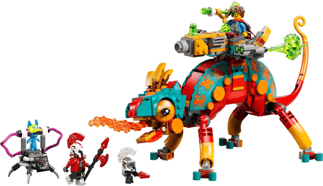 LEGO Mateo's Fire Chameleon (71492-1) set, 2025