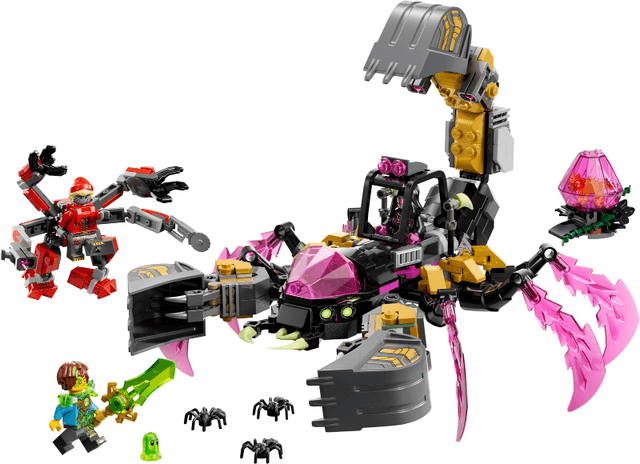 LEGO Nightmare Scorpion Digger (71513-1) set, 2026