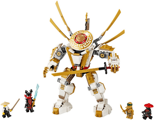 LEGO Golden Mech (71702-1) set, 2020