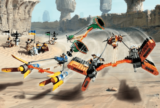 LEGO Mos Espa Podrace (7171-1) set, 1999