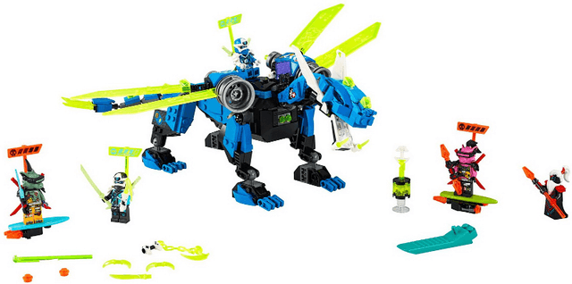 LEGO Jay's Cyber Dragon (71711-1) set, 2020