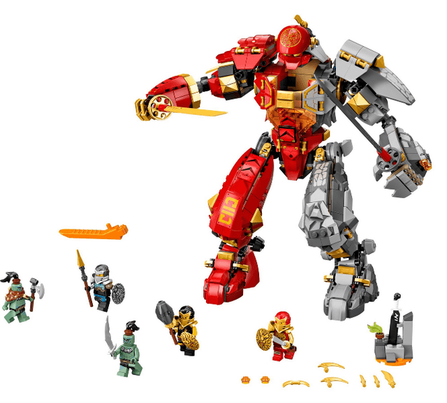 LEGO Fire Stone Mech (71720-1) set, 2020