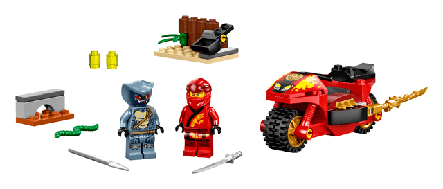 LEGO Kai's Blade Cycle (71734-1) set, 2021