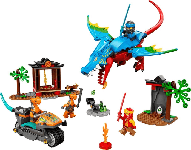 LEGO Ninja Dragon Temple (71759-1) set, 2022