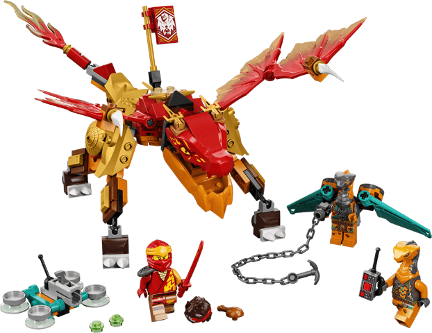 LEGO Kai’s Fire Dragon EVO (71762-1) set, 2022