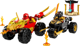 Kai and Ras's Car and Bike Battle