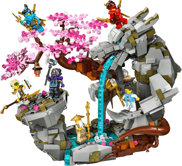 LEGO Dragon Stone Shrine (71819-1) set, 2024