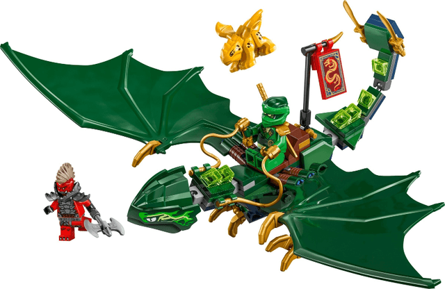 LEGO Lloyd's Green Forest Dragon (71829-1) set, 2025