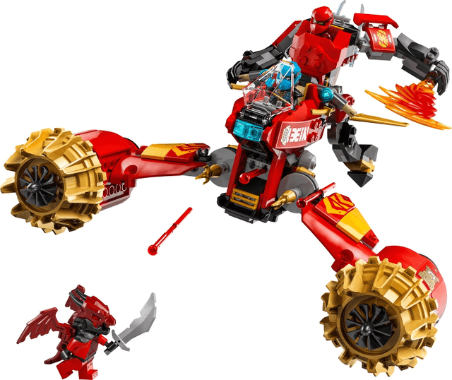 LEGO Kai's Mech Storm Rider (71830-1) set, 2025