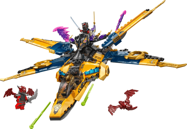 LEGO Ras and Arin's Super Storm Jet (71833-1) set, 2025