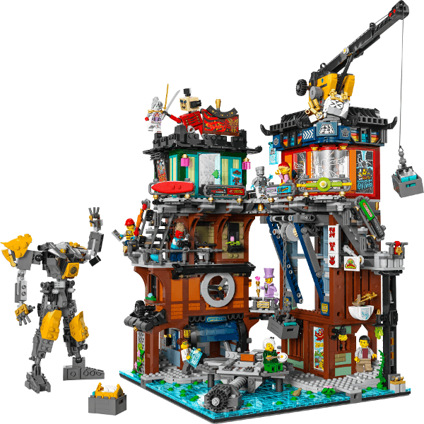 LEGO NINJAGO City Workshops (71837-1) set, 2025