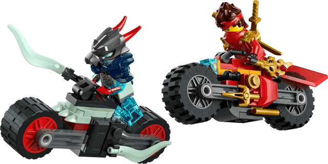 LEGO Kai's Motorcycle Speed Race (71838-1) set, 2025