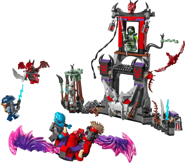 LEGO Dragonian Storm Village (71841-1) set, 2025